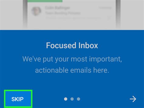 open a hotmail email.